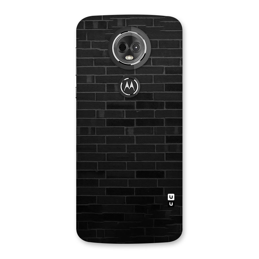 Brick Wall Back Case for Moto E5 Plus