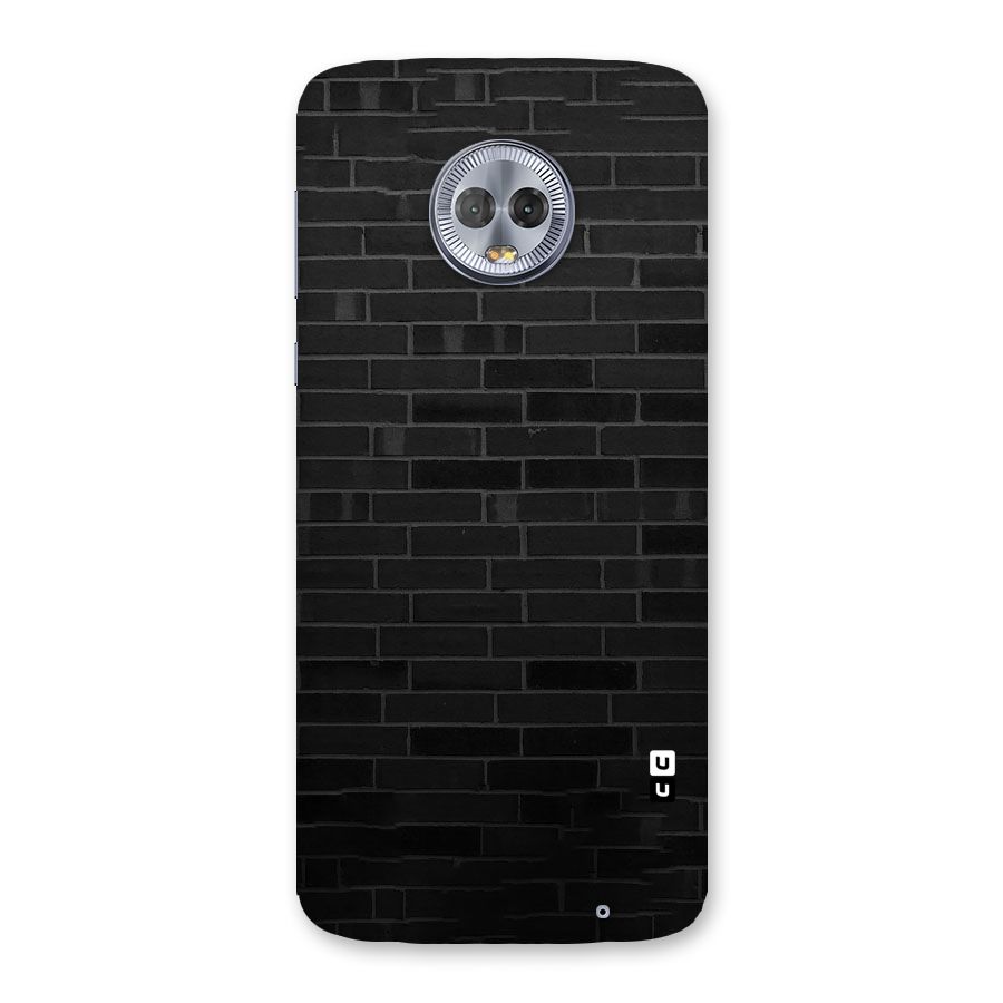 Brick Wall Back Case for Moto G6 Plus