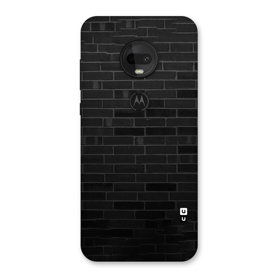 Brick Wall Back Case for Moto G7