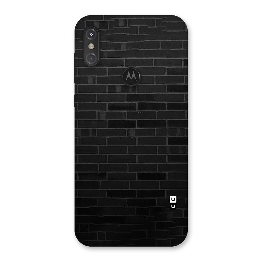 Brick Wall Back Case for Motorola One Power