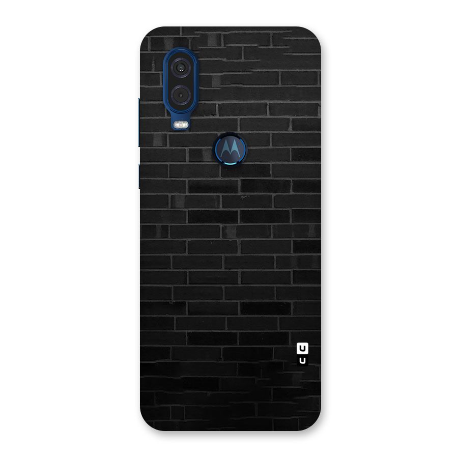Brick Wall Back Case for Motorola One Vision