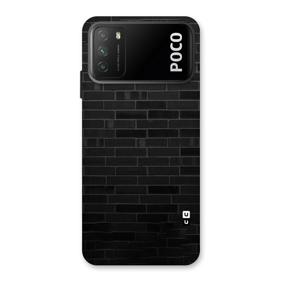 Brick Wall Back Case for Poco M3