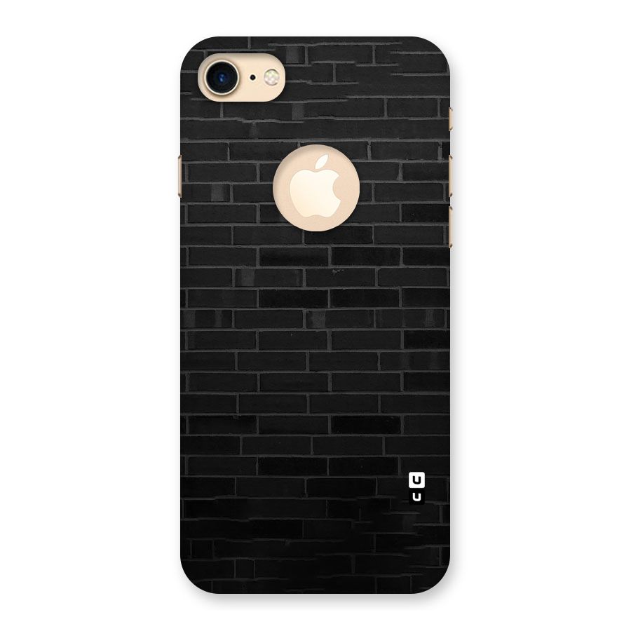 Brick Wall Back Case for iPhone 7 Logo Cut