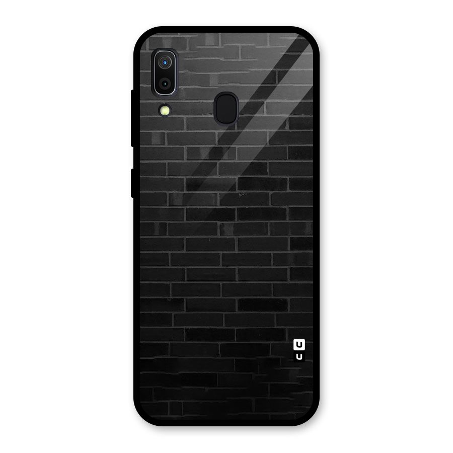 Brick Wall Glass Back Case for Galaxy A30