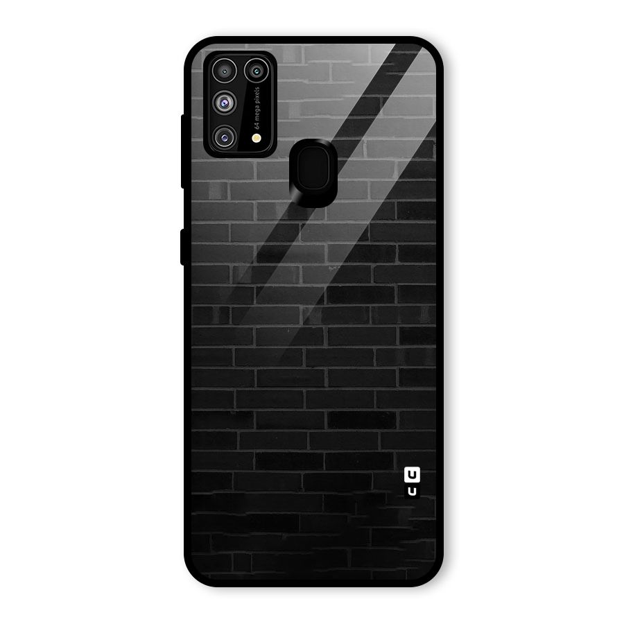 Brick Wall Glass Back Case for Galaxy F41