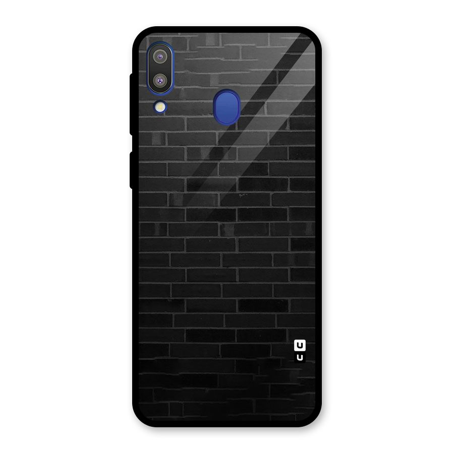 Brick Wall Glass Back Case for Galaxy M20