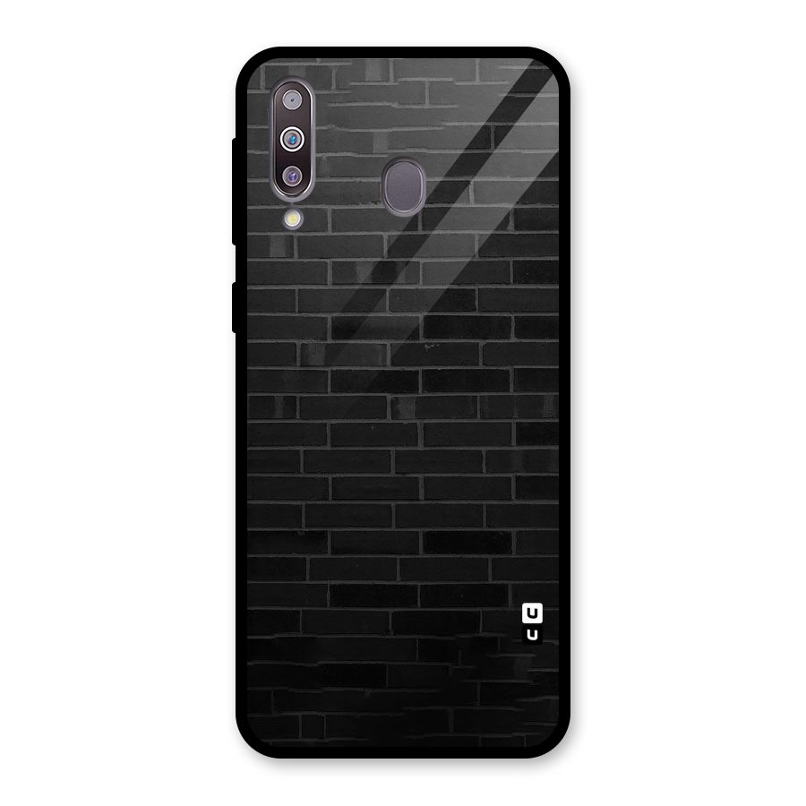 Brick Wall Glass Back Case for Galaxy M30