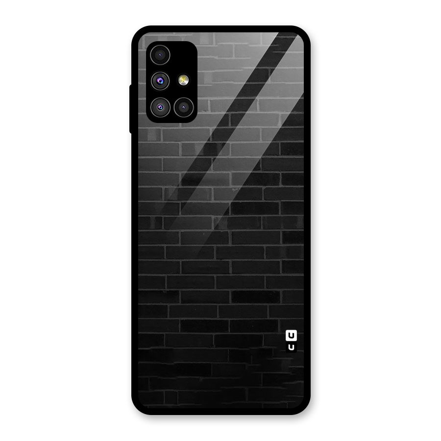 Brick Wall Glass Back Case for Galaxy M51