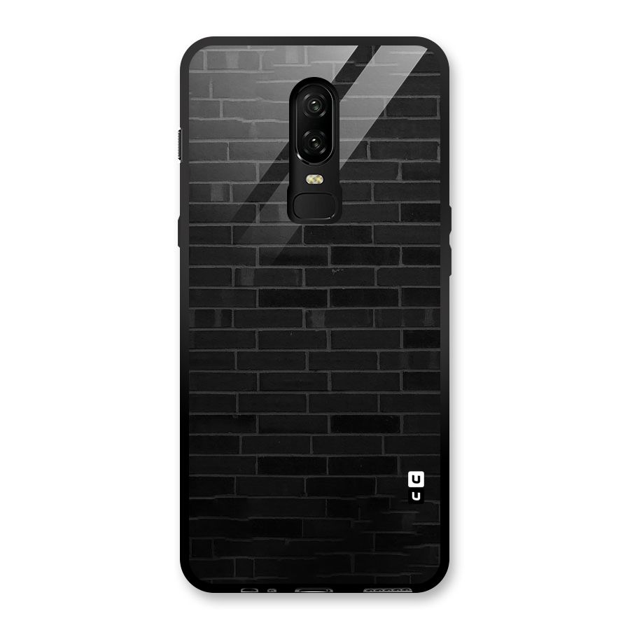 Brick Wall Glass Back Case for OnePlus 6