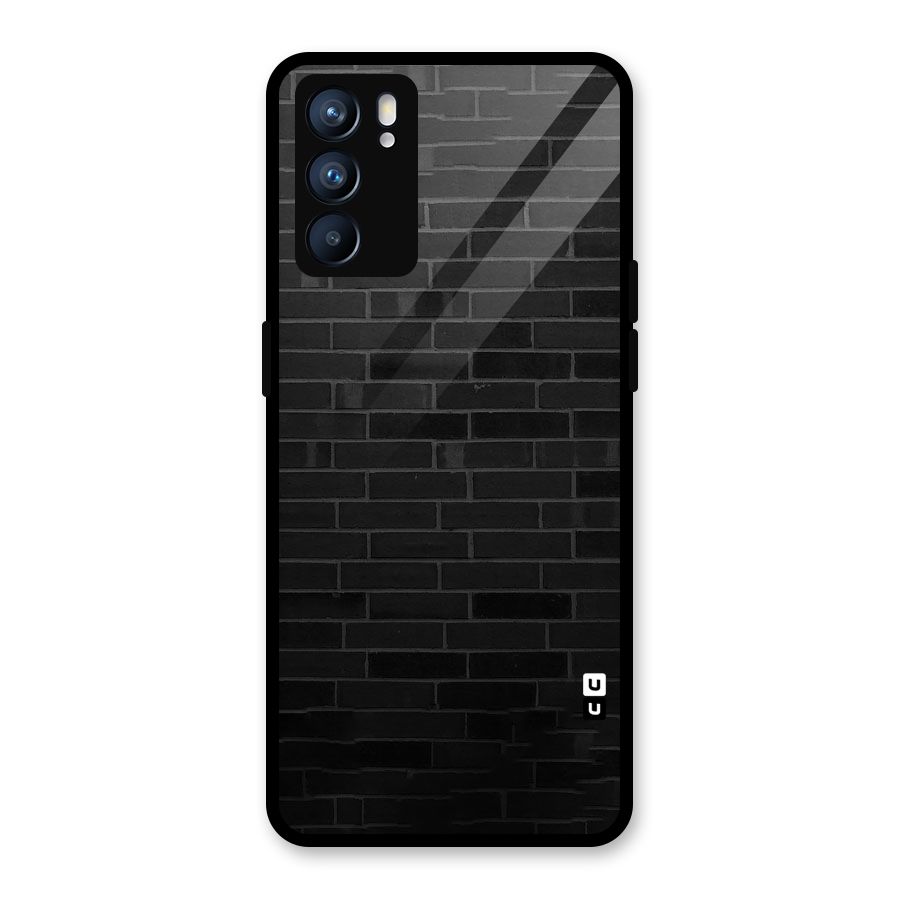 Brick Wall Glass Back Case for Oppo Reno6 5G
