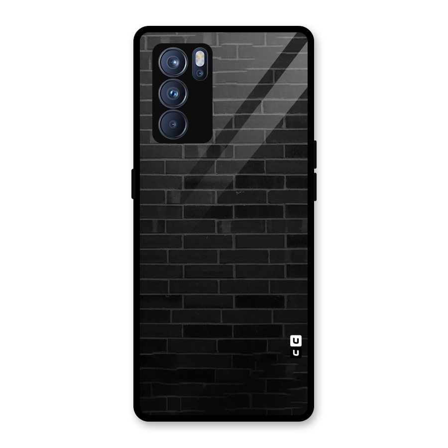Brick Wall Glass Back Case for Oppo Reno6 Pro 5G