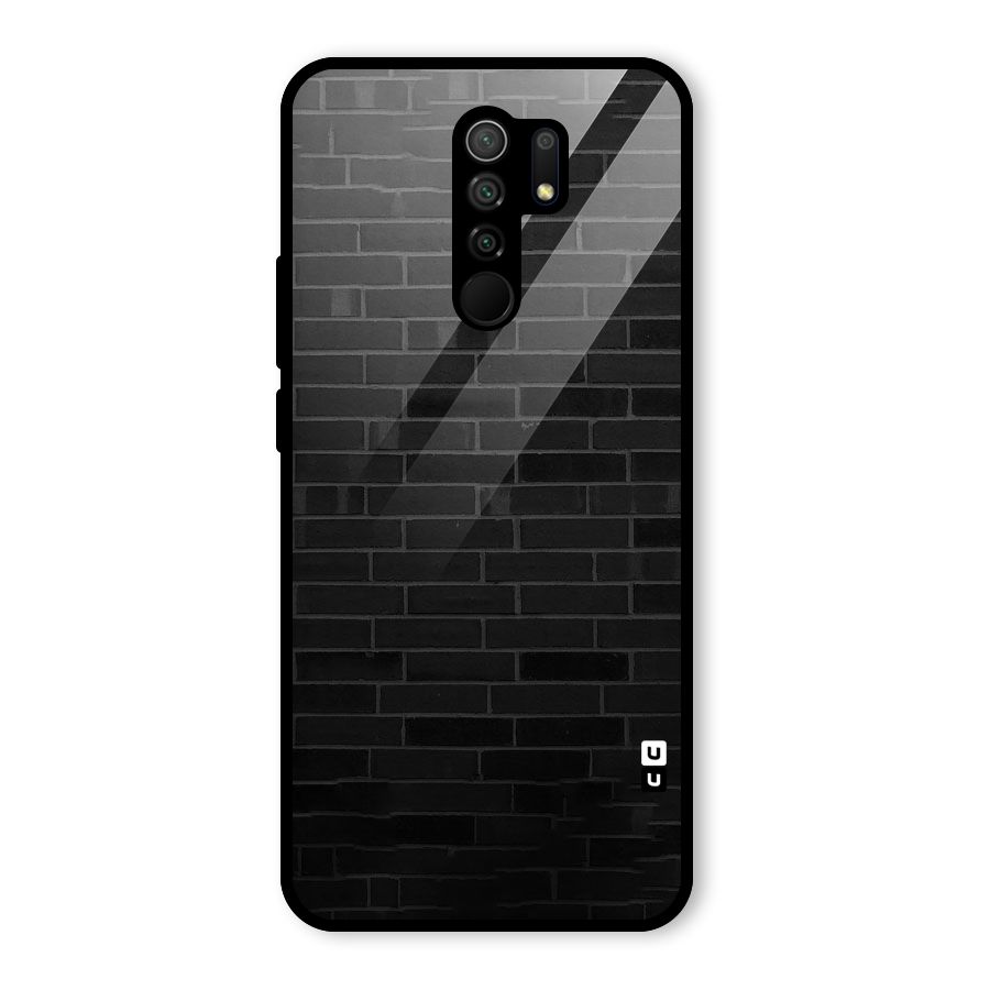 Brick Wall Glass Back Case for Poco M2