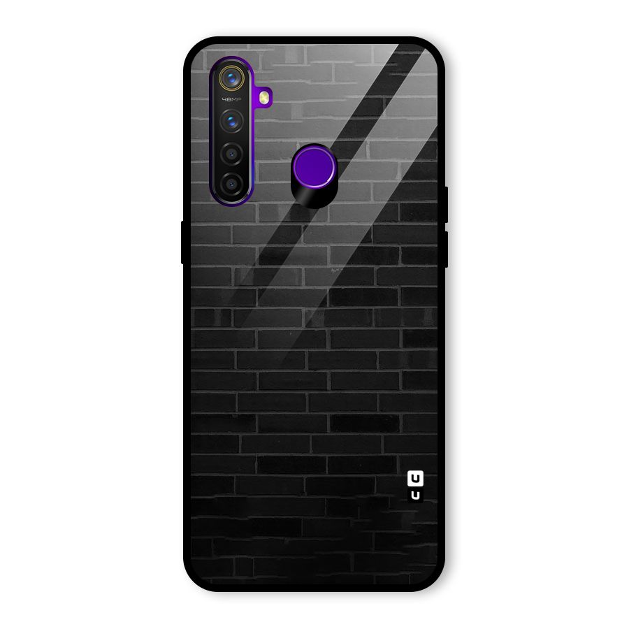 Brick Wall Glass Back Case for Realme 5 Pro
