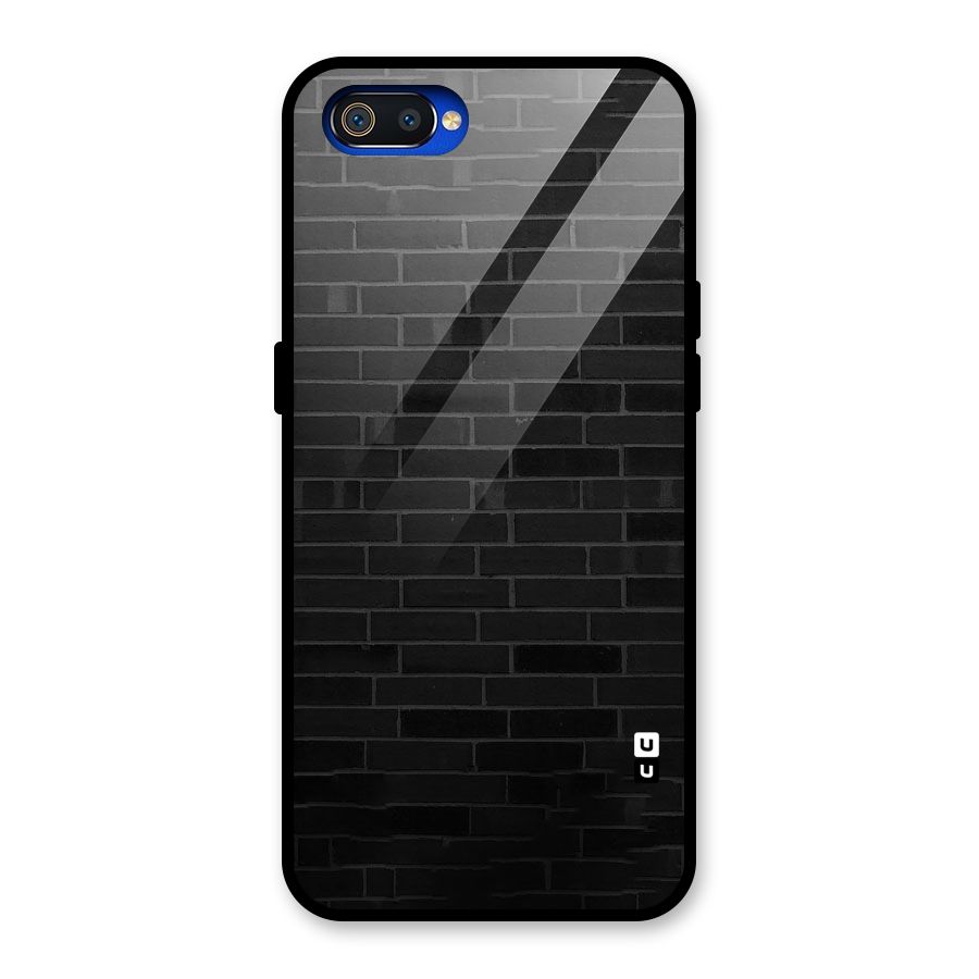 Brick Wall Glass Back Case for Realme C2