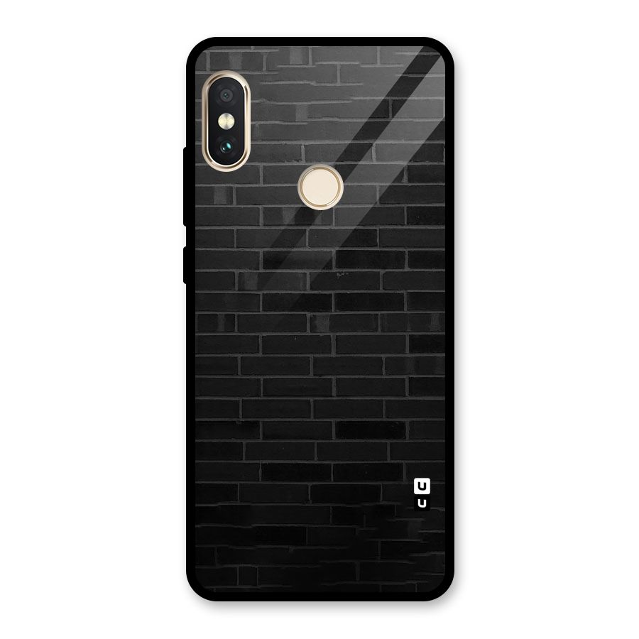 Brick Wall Glass Back Case for Redmi Note 5 Pro