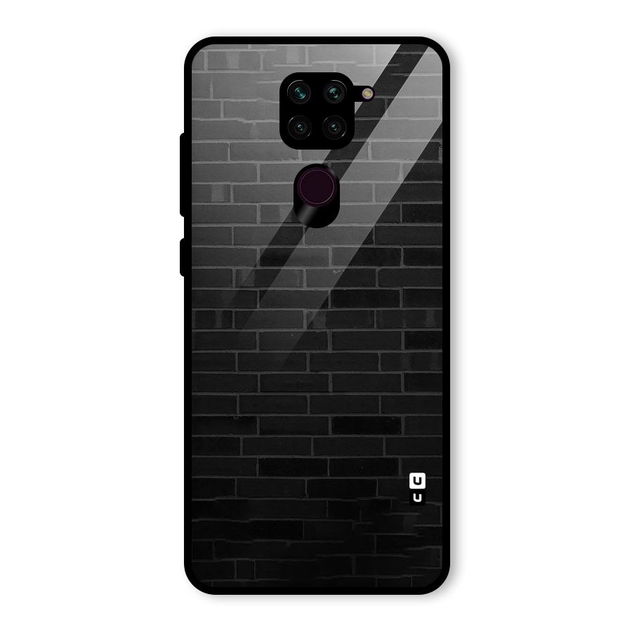 Brick Wall Glass Back Case for Redmi Note 9
