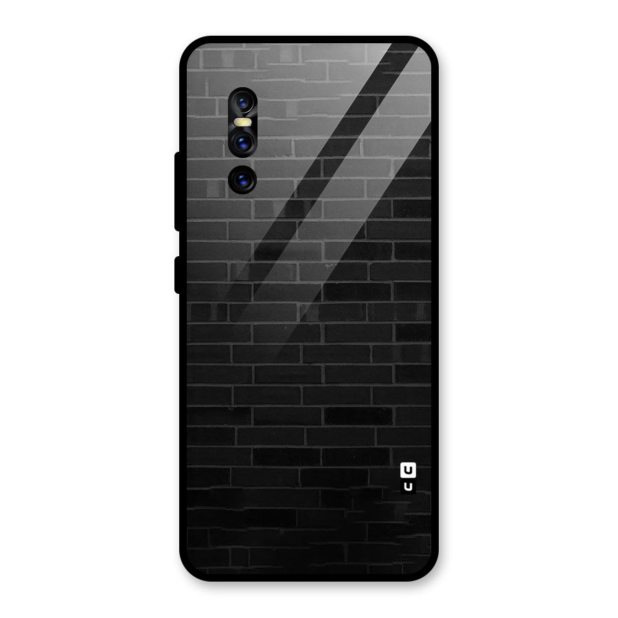 Brick Wall Glass Back Case for Vivo V15 Pro