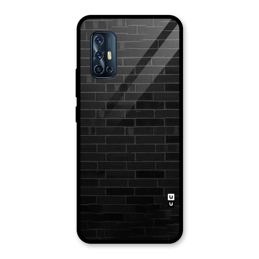 Brick Wall Glass Back Case for Vivo V17