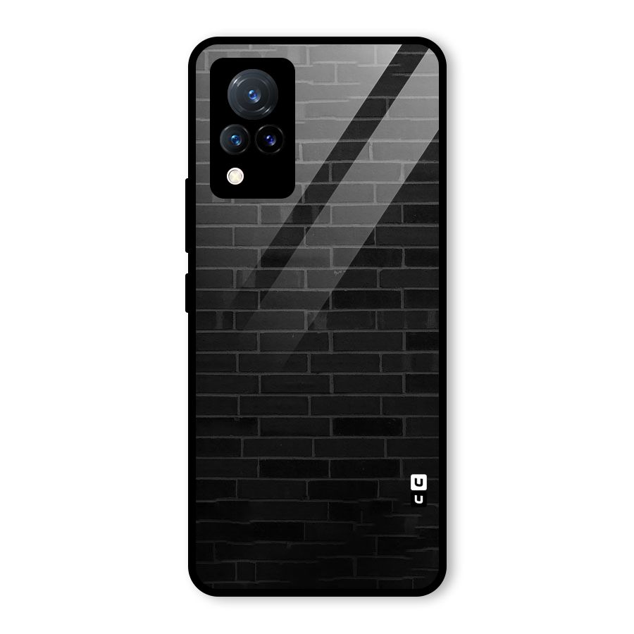 Brick Wall Glass Back Case for Vivo V21 5G