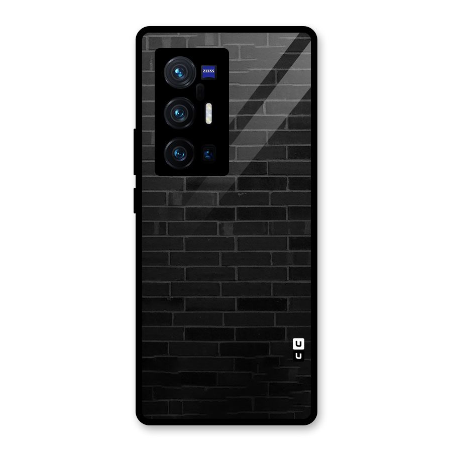 Brick Wall Glass Back Case for Vivo X70 Pro Plus