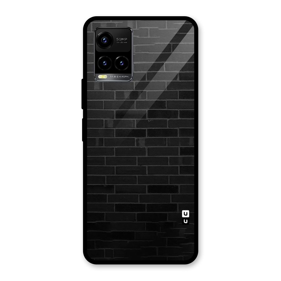 Brick Wall Glass Back Case for Vivo Y21T