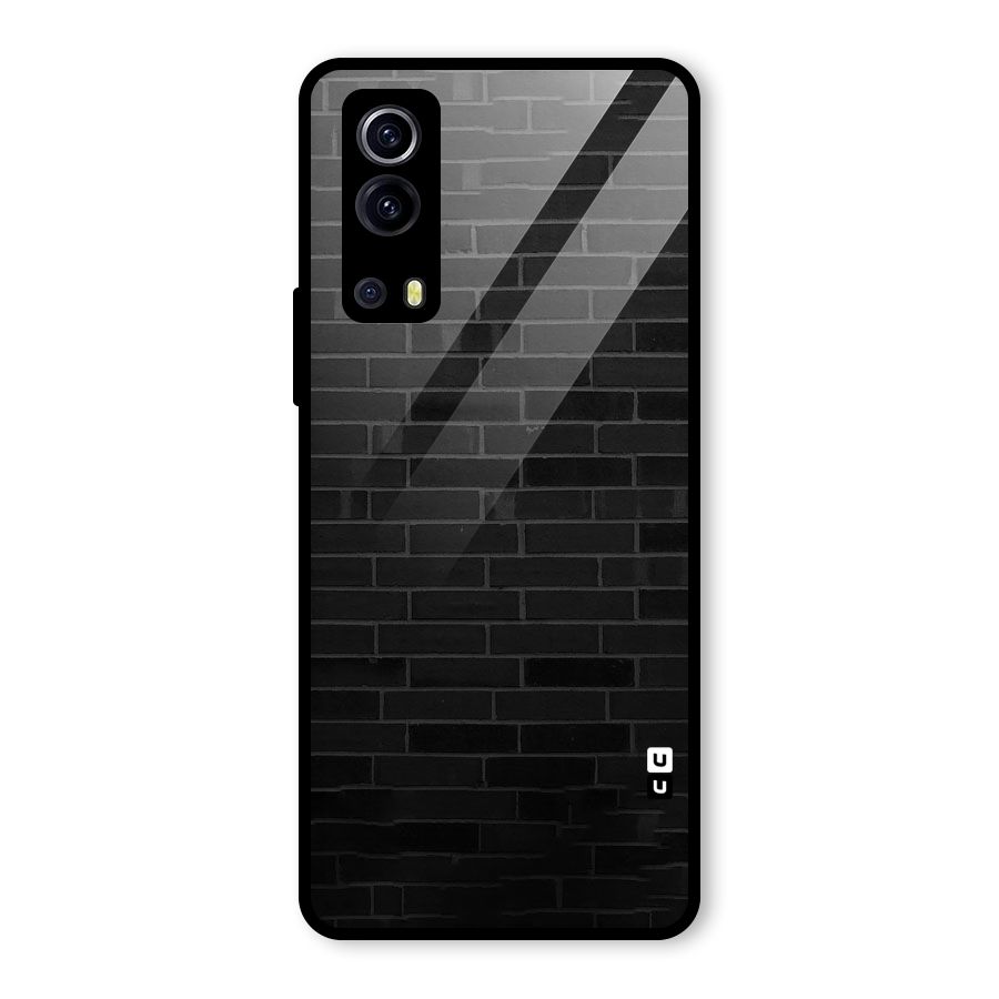 Brick Wall Glass Back Case for Vivo iQOO Z3
