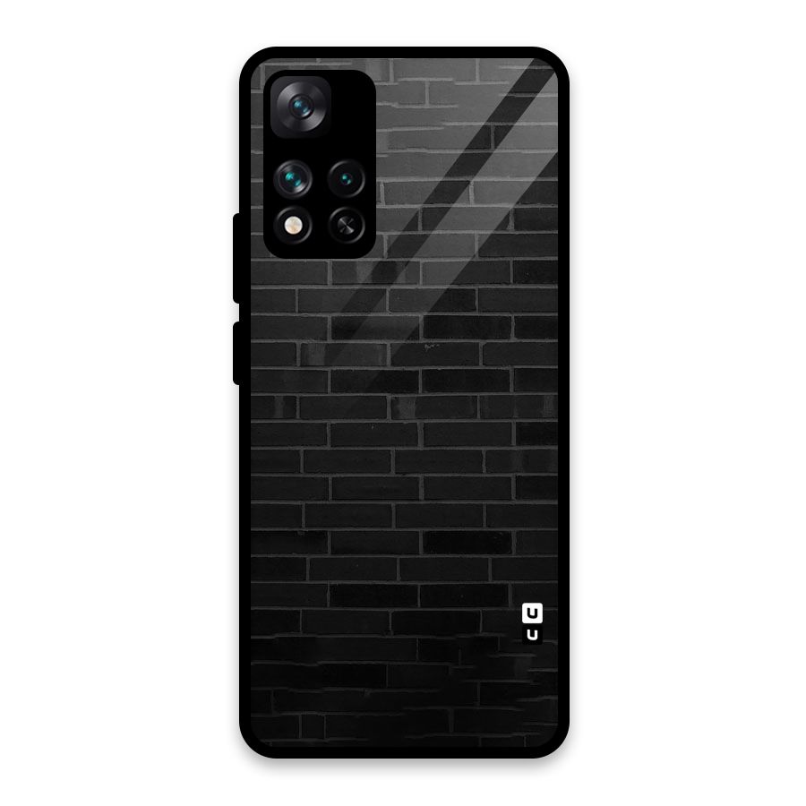 Brick Wall Glass Back Case for Xiaomi 11i HyperCharge 5G