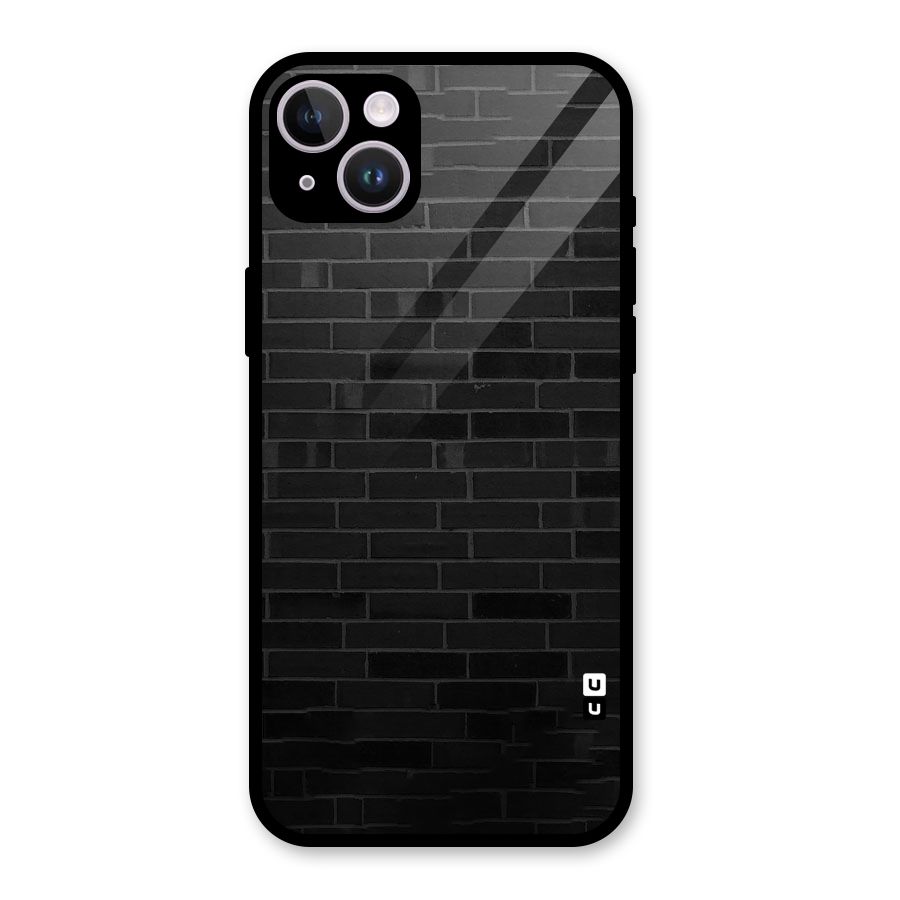 Brick Wall Glass Back Case for iPhone 14 Plus