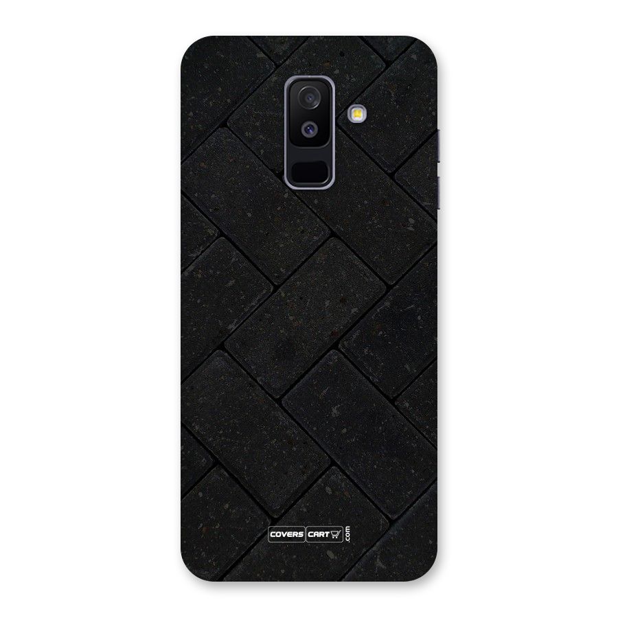 Bricks Pattern Back Case for Galaxy A6 Plus