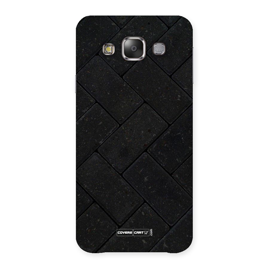 Bricks Pattern Back Case for Galaxy E7