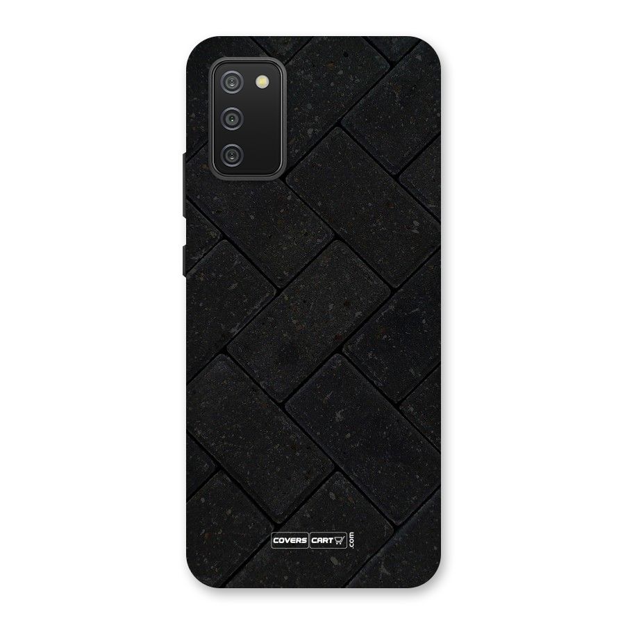 Bricks Pattern Back Case for Galaxy F02s