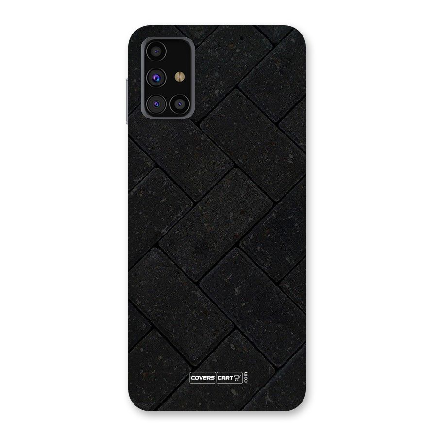 Bricks Pattern Back Case for Galaxy M31s