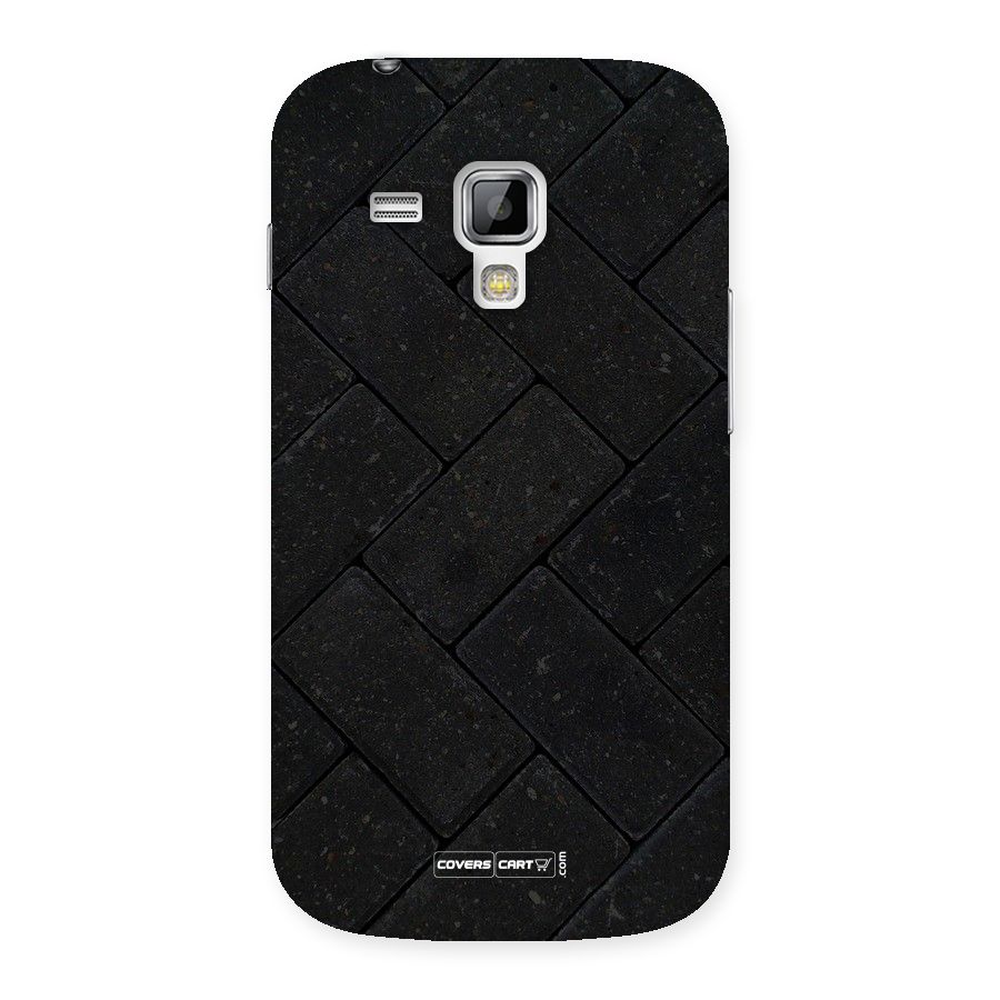 Bricks Pattern Back Case for Galaxy S Duos