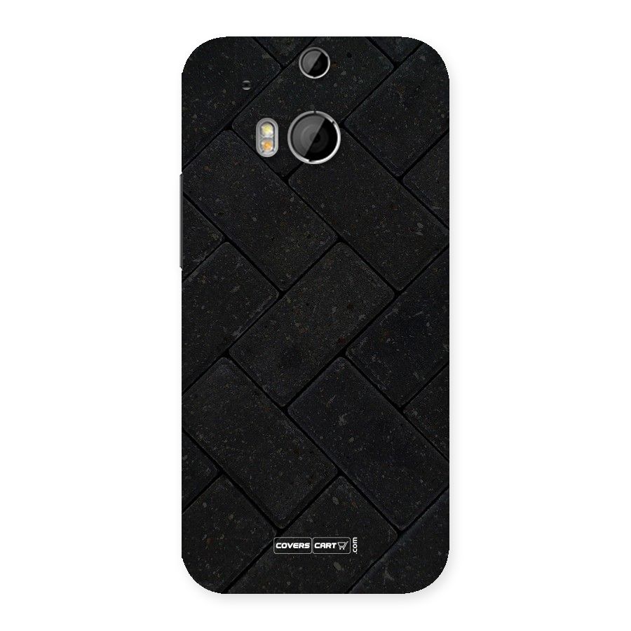 Bricks Pattern Back Case for HTC One M8