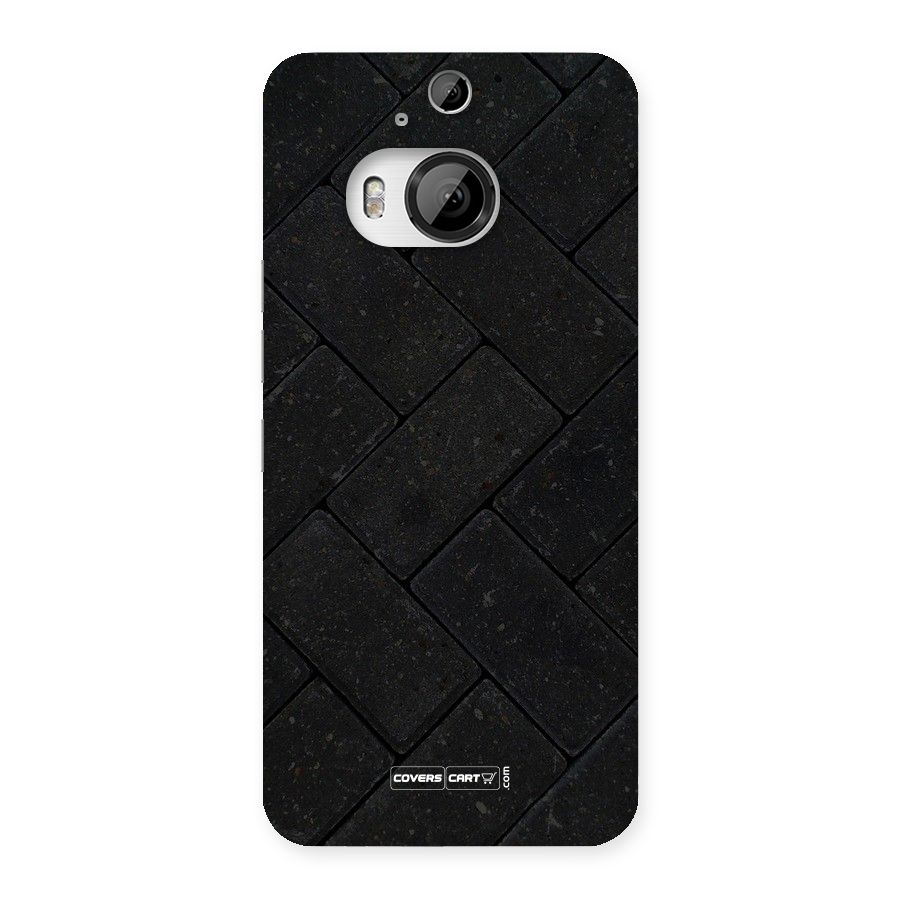 Bricks Pattern Back Case for HTC One M9 Plus