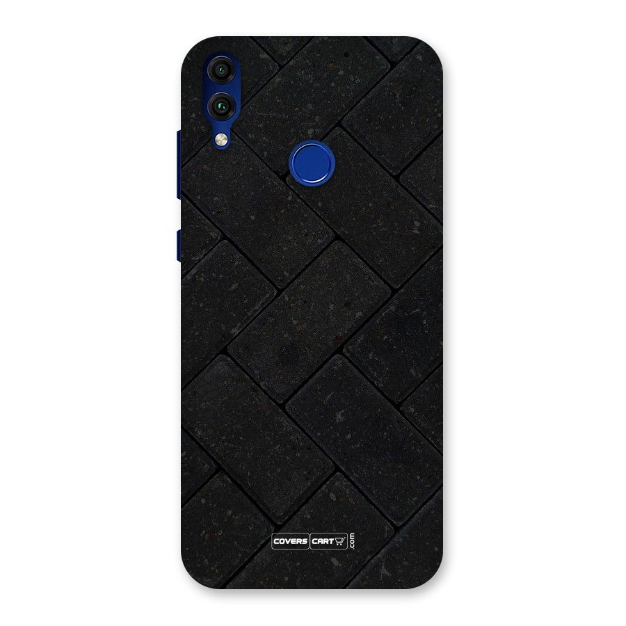 Bricks Pattern Back Case for Honor 8C