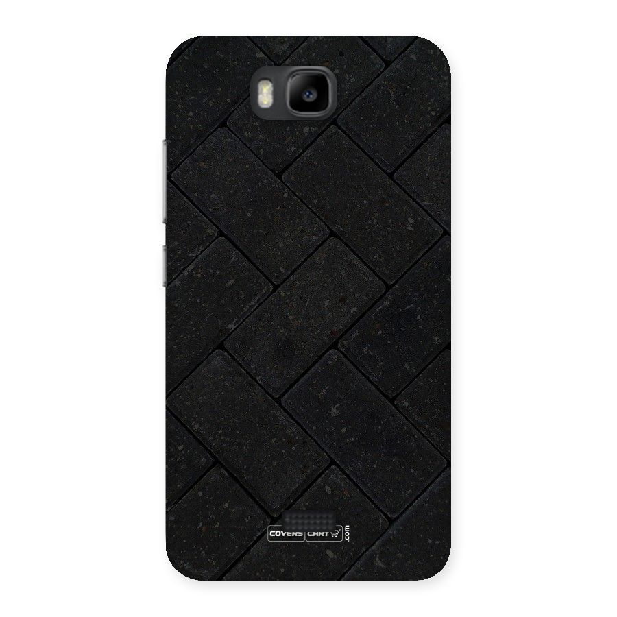 Bricks Pattern Back Case for Honor Bee