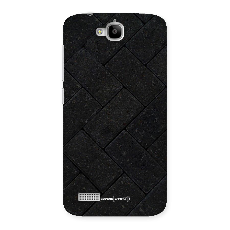 Bricks Pattern Back Case for Honor Holly
