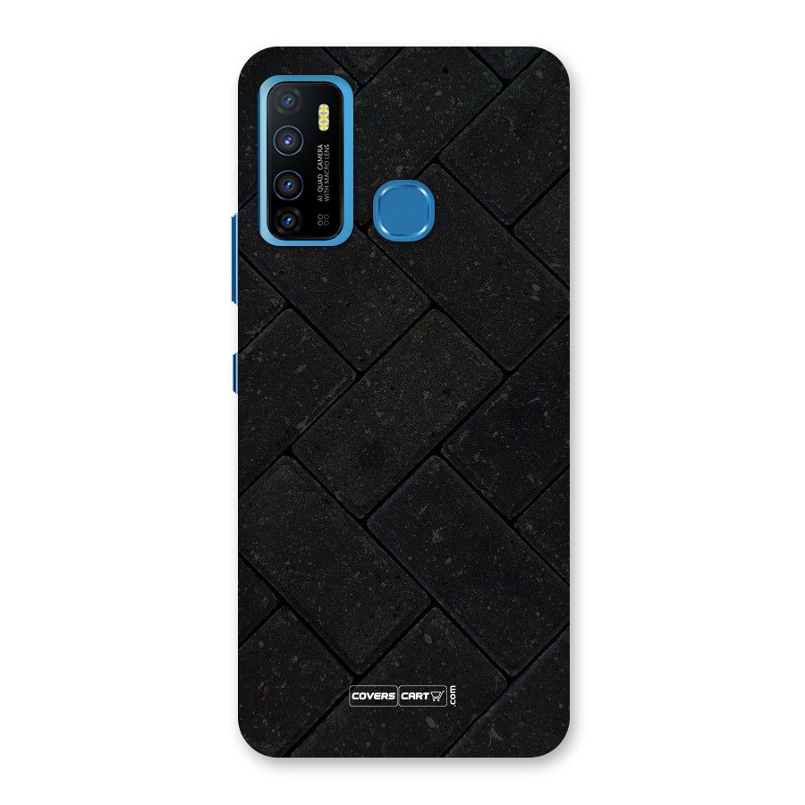 Bricks Pattern Back Case for Infinix Hot 9