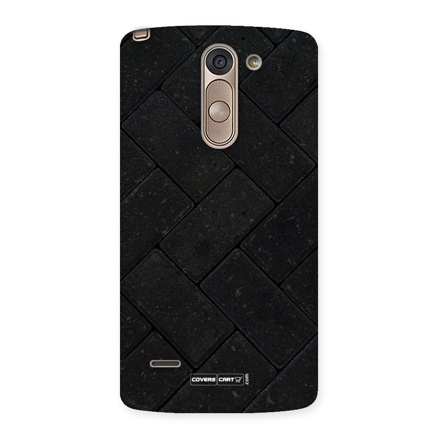 Bricks Pattern Back Case for LG G3 Stylus