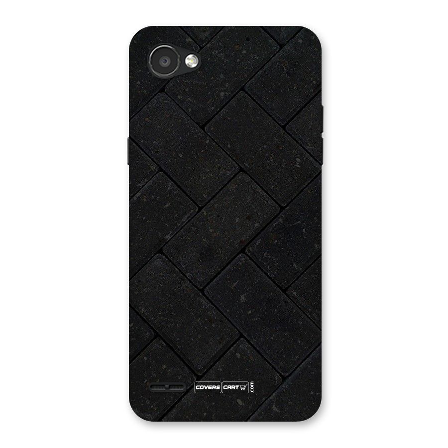 Bricks Pattern Back Case for LG Q6