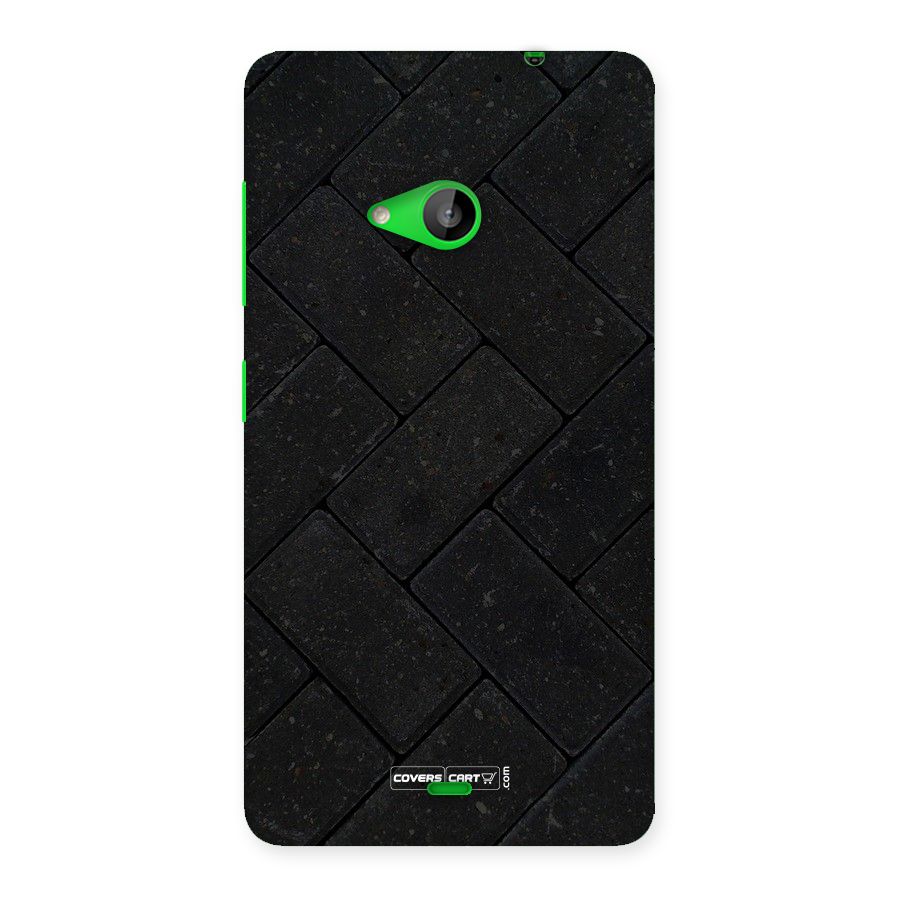 Bricks Pattern Back Case for Lumia 535