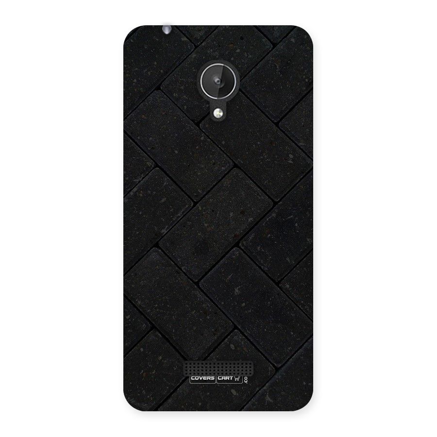 Bricks Pattern Back Case for Micromax Canvas Spark Q380
