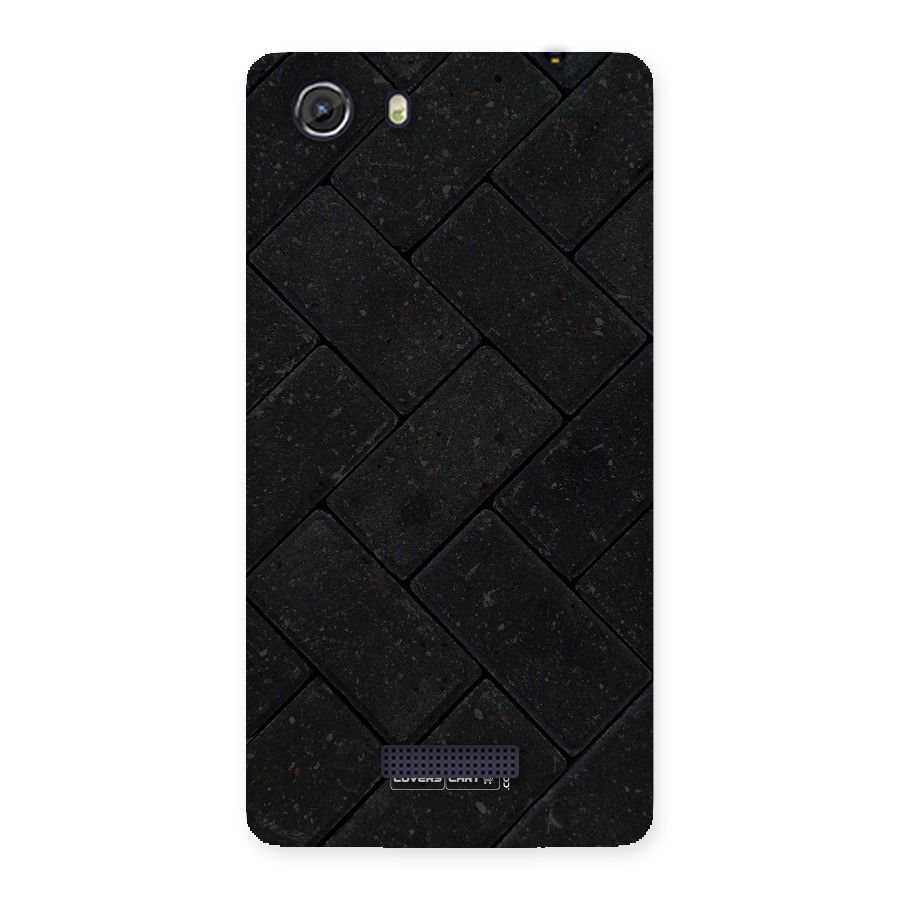 Bricks Pattern Back Case for Micromax Unite 3