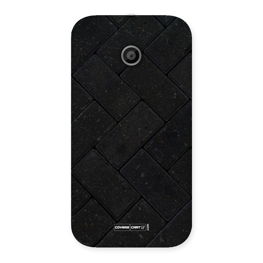Bricks Pattern Back Case for Moto E