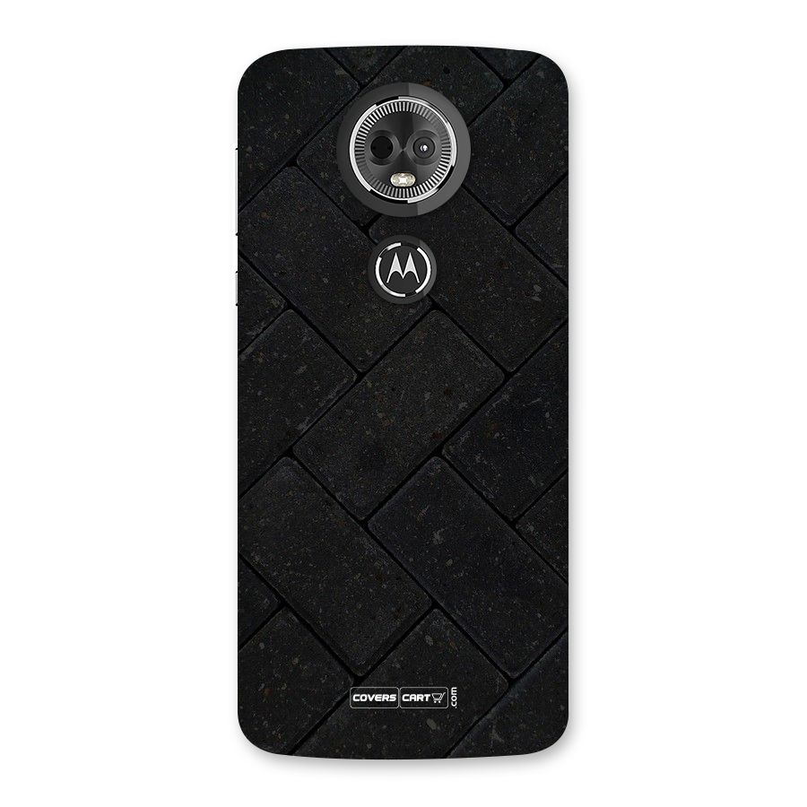 Bricks Pattern Back Case for Moto E5 Plus