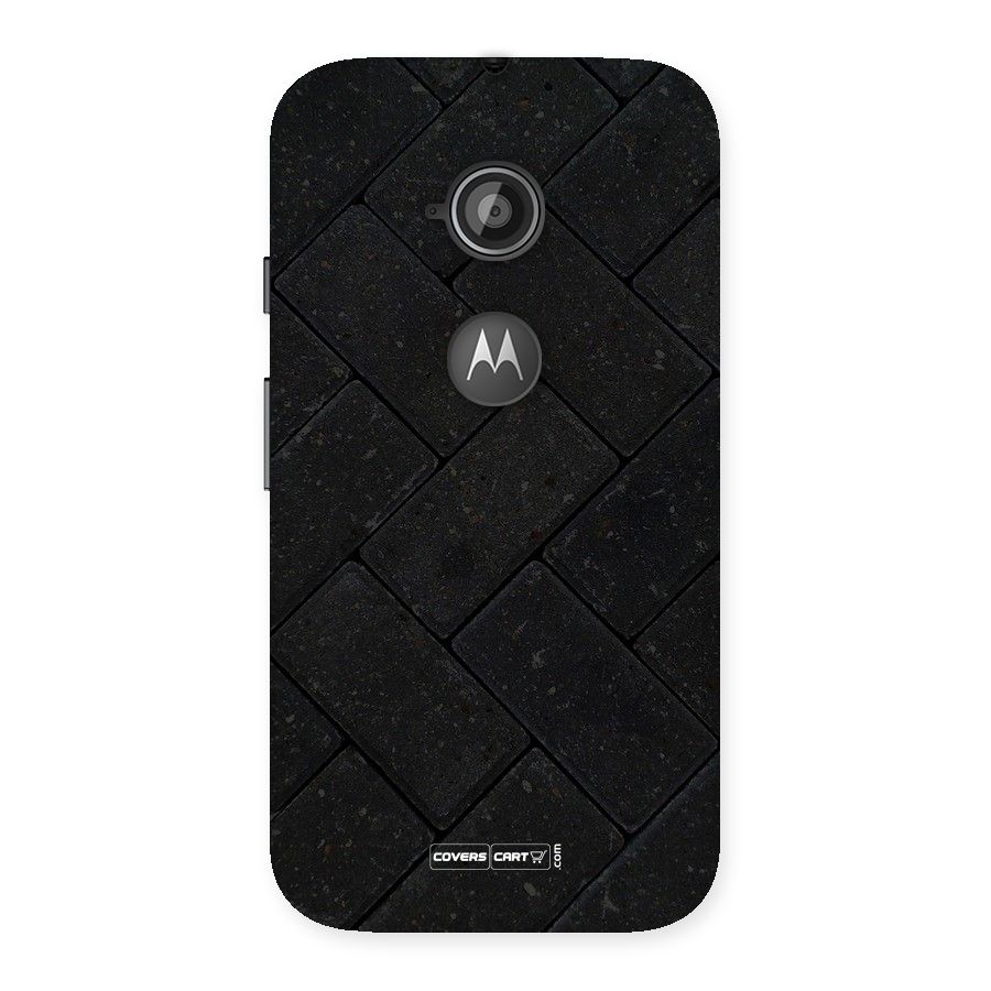 Bricks Pattern Back Case for Moto E 2nd Gen