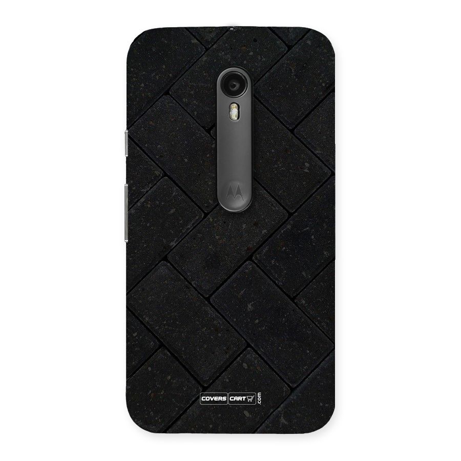Bricks Pattern Back Case for Moto G3