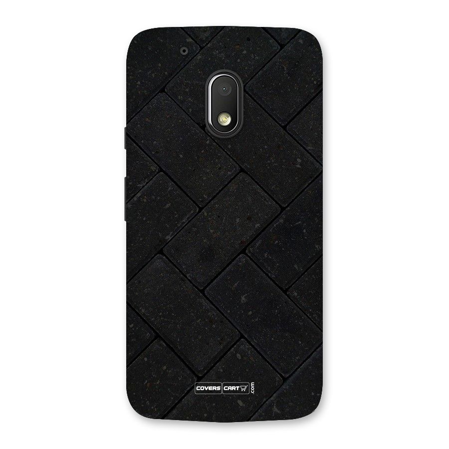 Bricks Pattern Back Case for Moto G4 Play