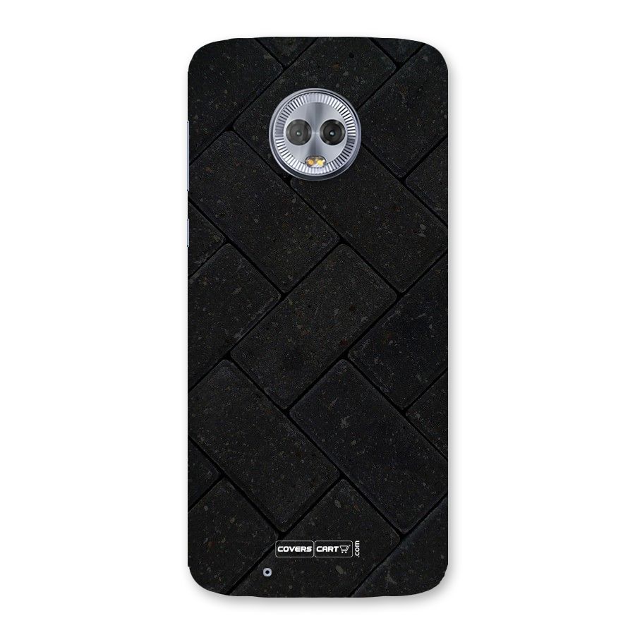 Bricks Pattern Back Case for Moto G6